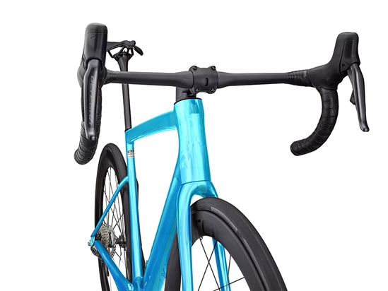 Rwraps Matte Chrome Light Blue DIY Bicycle Wraps