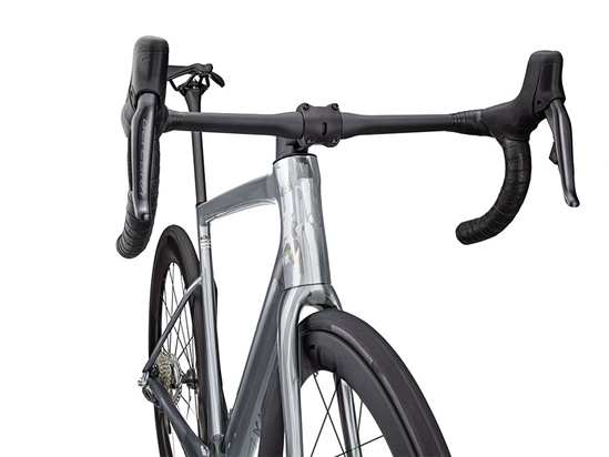 Rwraps Matte Chrome Dark Gray Fog (Metallic) DIY Bicycle Wraps