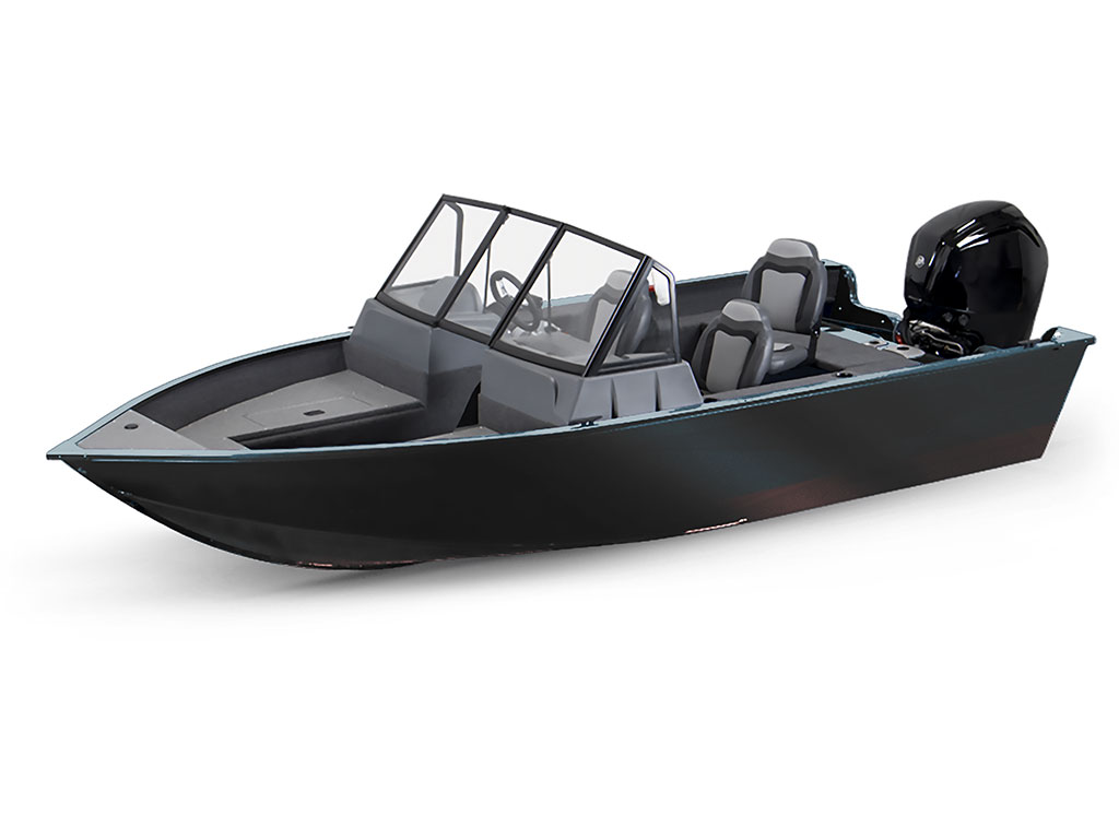 Avery Dennison SW900 Gloss Metallic Dark Blue Modified-V Hull DIY Fishing Boat Wrap