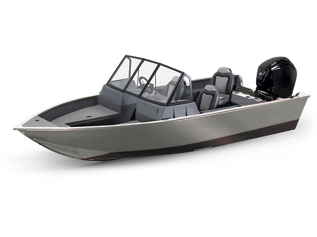 Avery Dennison SW900 Gloss Metallic Silver Modified-V Hull DIY Fishing Boat Wrap