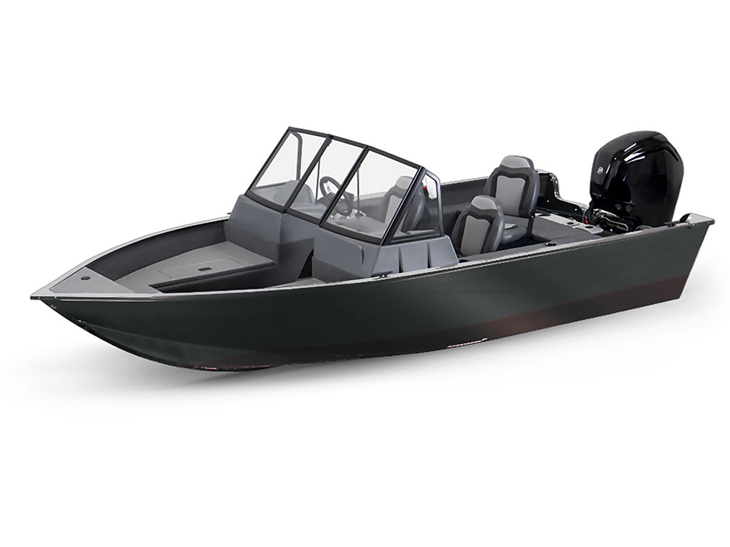 Avery Dennison SW900 Gloss Dark Gray Modified-V Hull DIY Fishing Boat Wrap