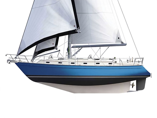 ORACAL 970RA Gloss Indigo Blue Customized Cruiser Boat Wraps