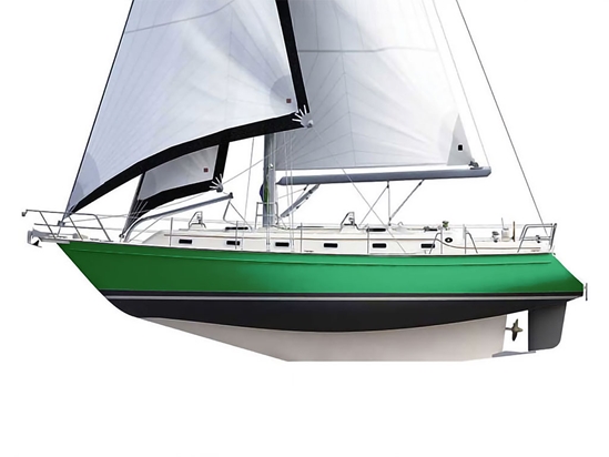 ORACAL 970RA Gloss Police Green Customized Cruiser Boat Wraps