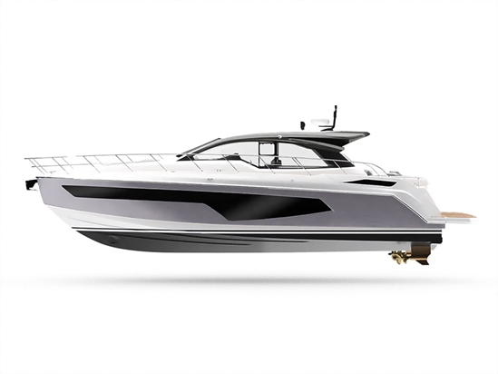 ORACAL 975 Carbon Fiber Silver Gray Customized Yacht Boat Wrap