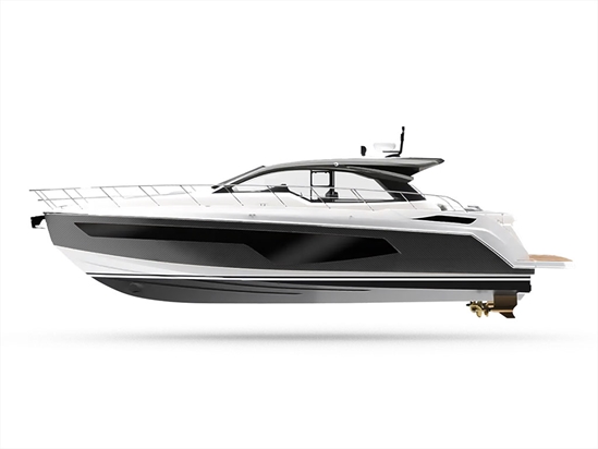Rwraps 4D Carbon Fiber Gray Customized Yacht Boat Wrap