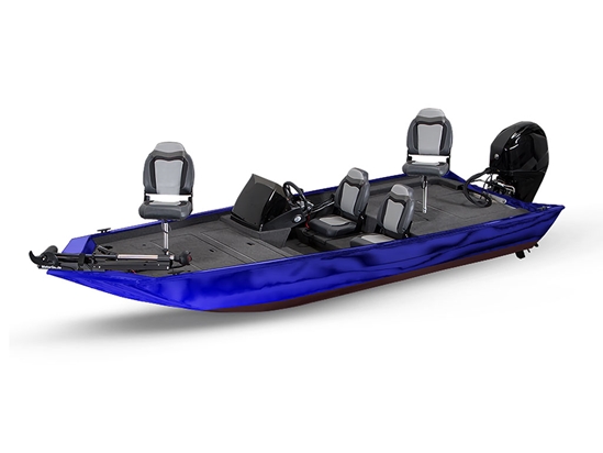 Rwraps Chrome Blue Fish & Ski Boat Do-It-Yourself Wraps