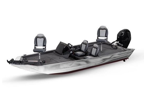 Rwraps Chrome Silver Fish & Ski Boat Do-It-Yourself Wraps