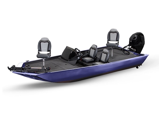 Rwraps Gloss Metallic Blueberry Fish & Ski Boat Do-It-Yourself Wraps