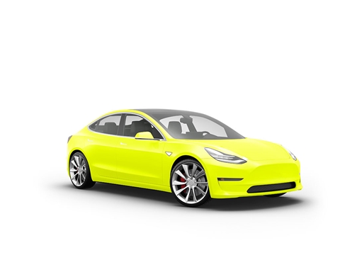 3M™ 1080 Satin Neon Fluorescent Yellow Vehicle Wraps