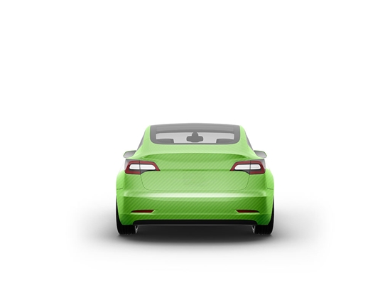 Rwraps 3D Carbon Fiber Green Car Vinyl Wraps