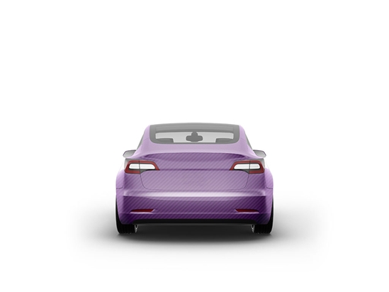 Rwraps 3D Carbon Fiber Purple Car Vinyl Wraps