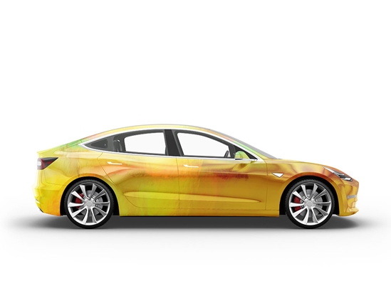 Rwraps Holographic Chrome Gold Neochrome Do-It-Yourself Car Wraps