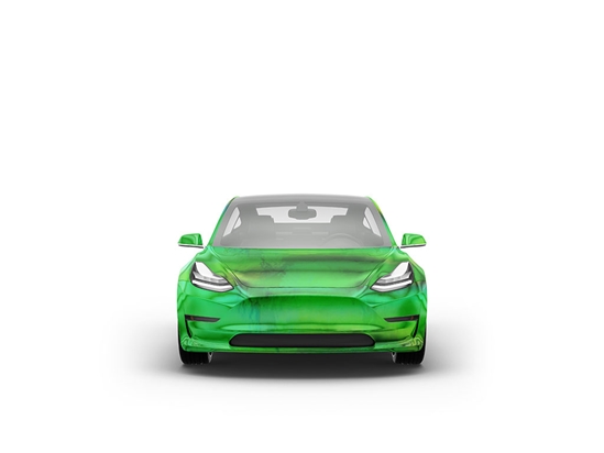 Rwraps Holographic Chrome Green Neochrome DIY Car Wraps