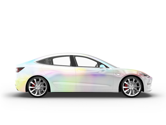 Rwraps Holographic Chrome Silver Neochrome (Matte) Do-It-Yourself Car Wraps