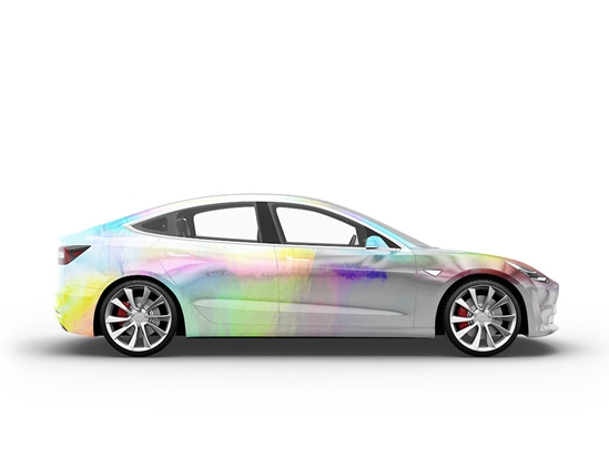 Rwraps Holographic Chrome Silver Neochrome Do-It-Yourself Car Wraps