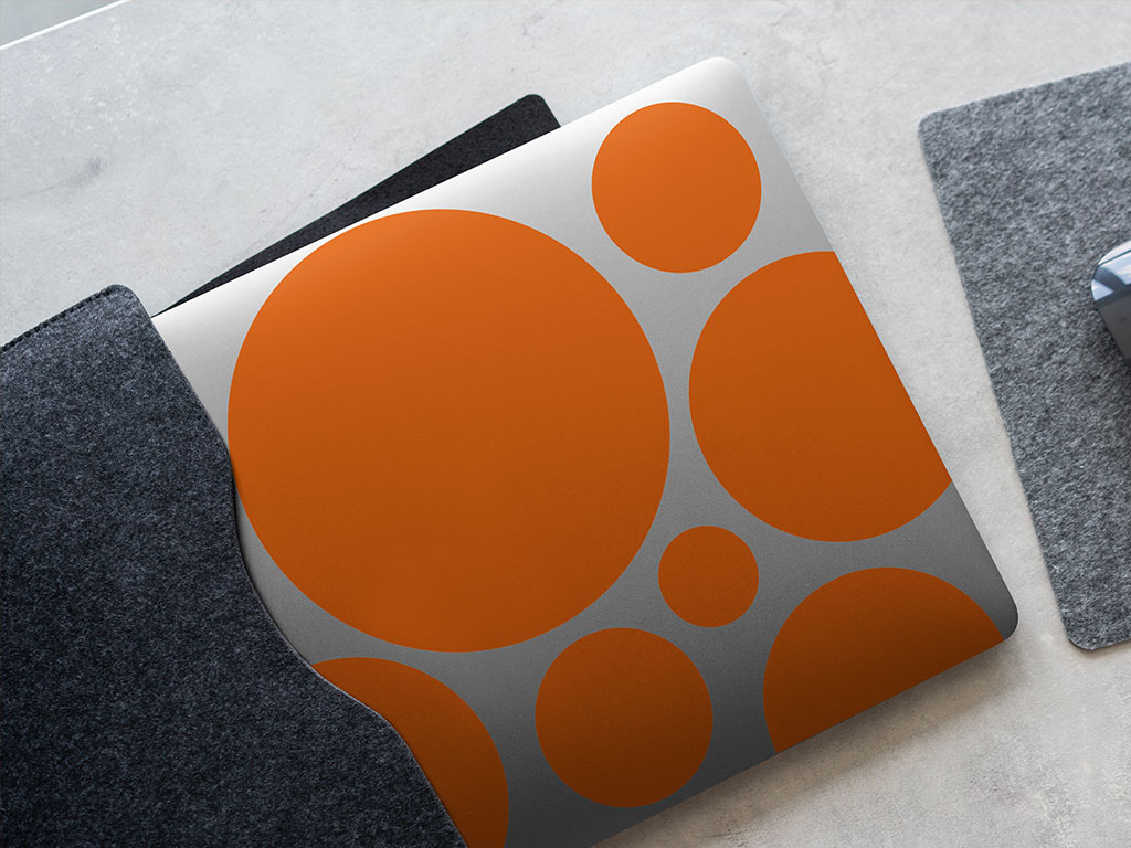 3M 180mC Bright Orange DIY Laptop Stickers