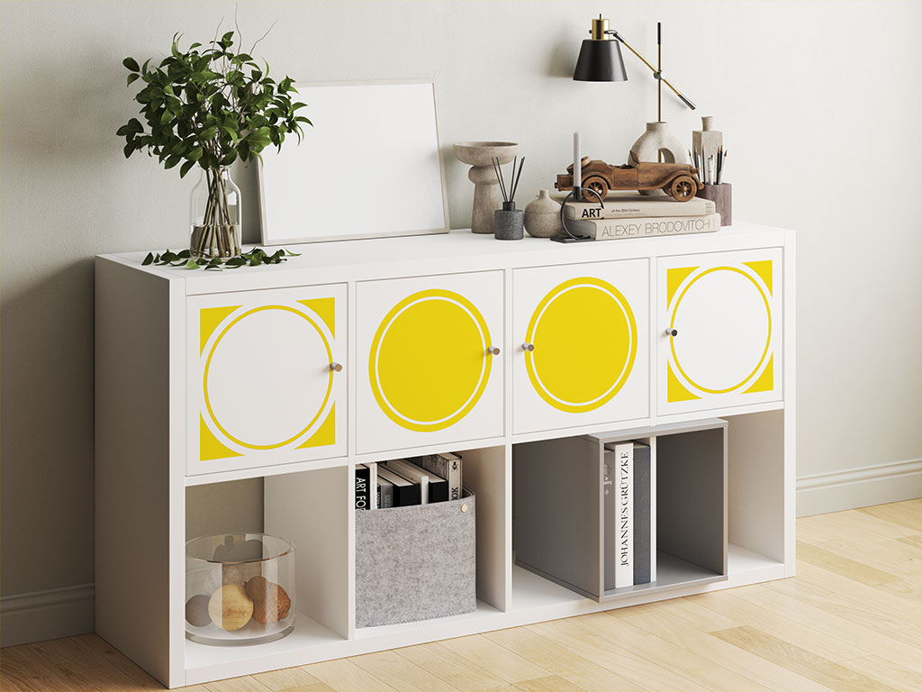3M 50 Lemon Yellow Graphics DIY Furniture Stickers