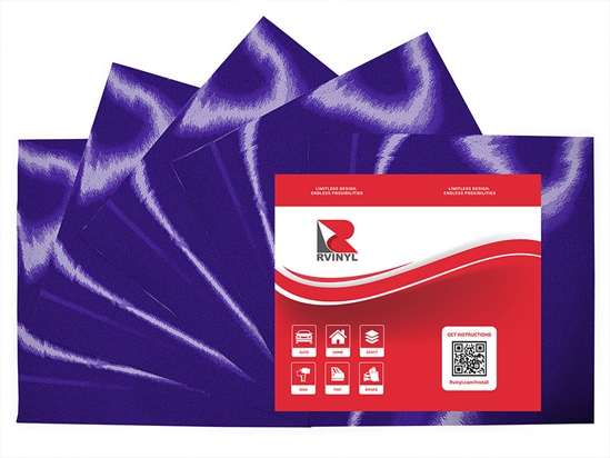 Royal Purple Reflective Craft Vinyl Sheet Pack