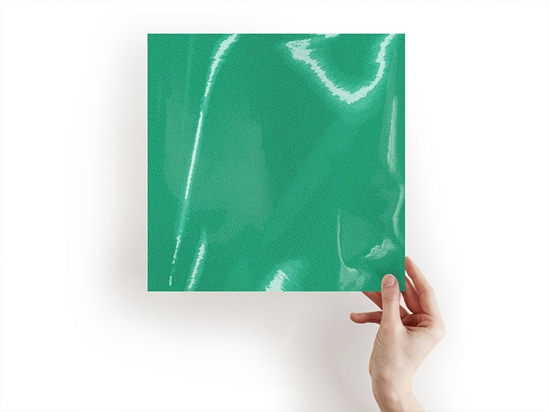 Light Green Reflective Craft Sheets