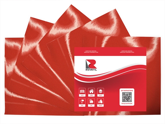 Ruby Red Reflective Craft Vinyl Sheet Pack