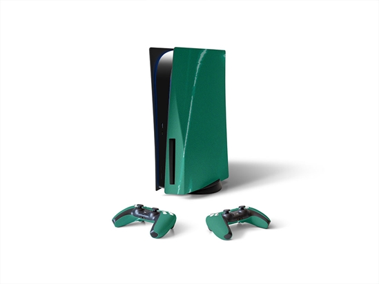 Green Reflective Sony PS5 DIY Skin