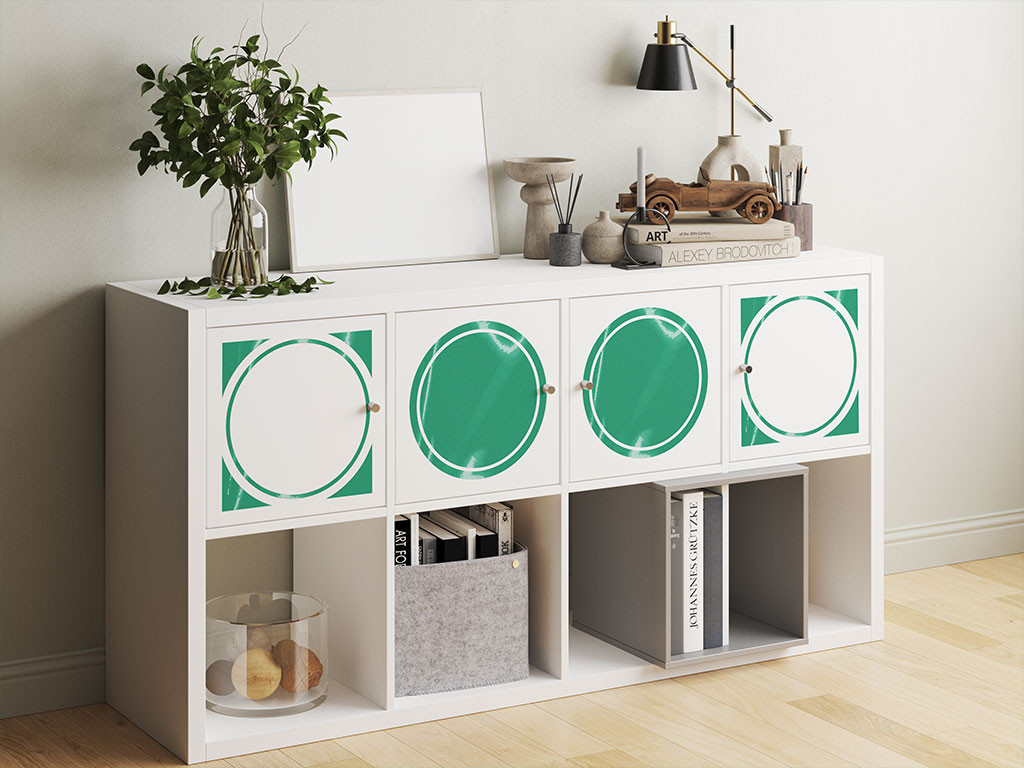 Light Green Reflective DIY Furniture Stickers