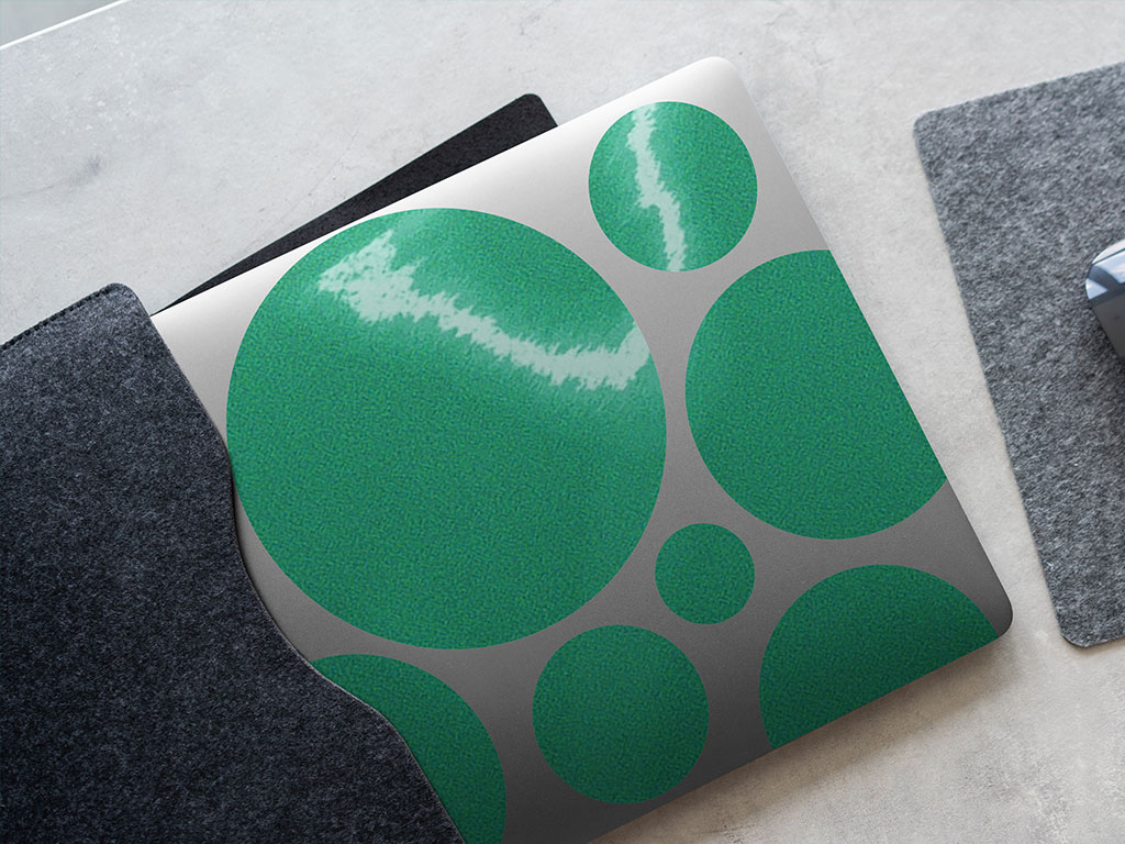 Light Green Reflective DIY Laptop Stickers