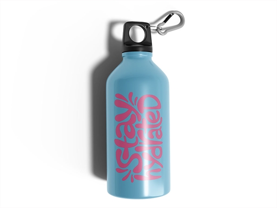 Avery HP750 Soft Pink Water Bottle DIY Stickers
