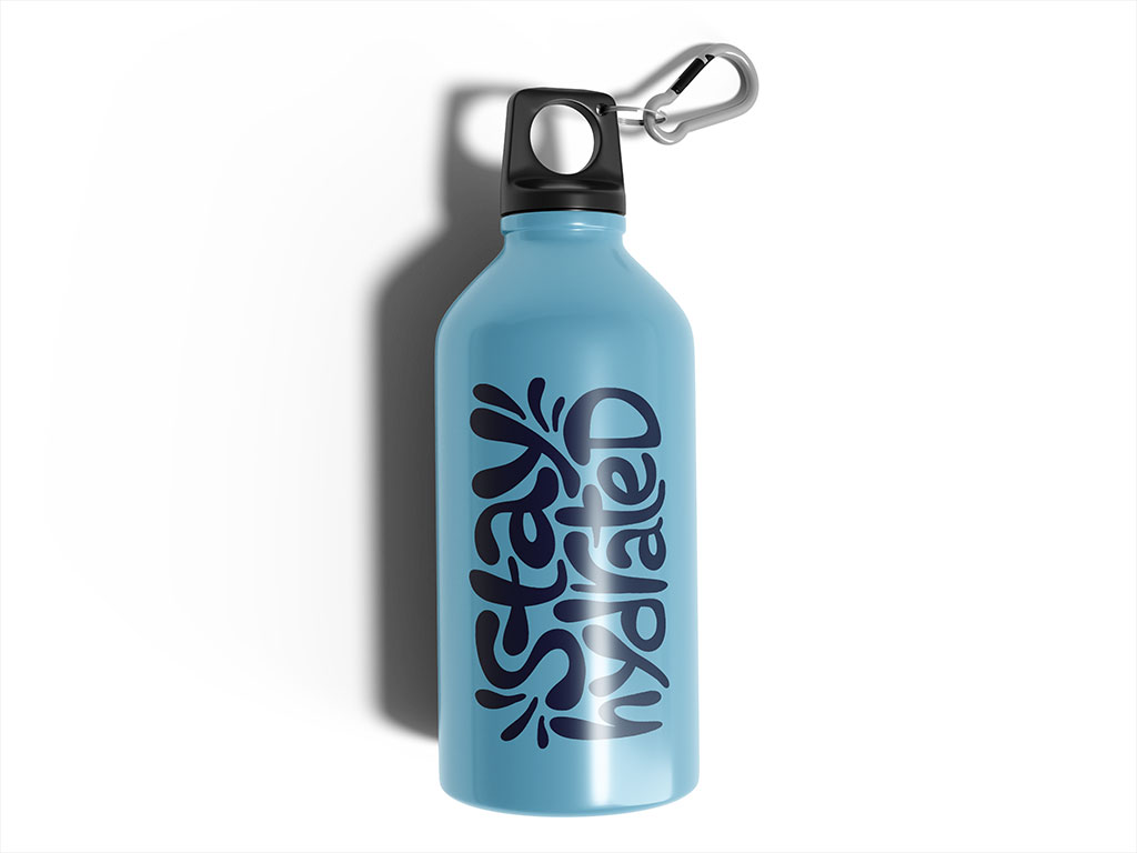 Avery HP750 Majestic Blue Water Bottle DIY Stickers