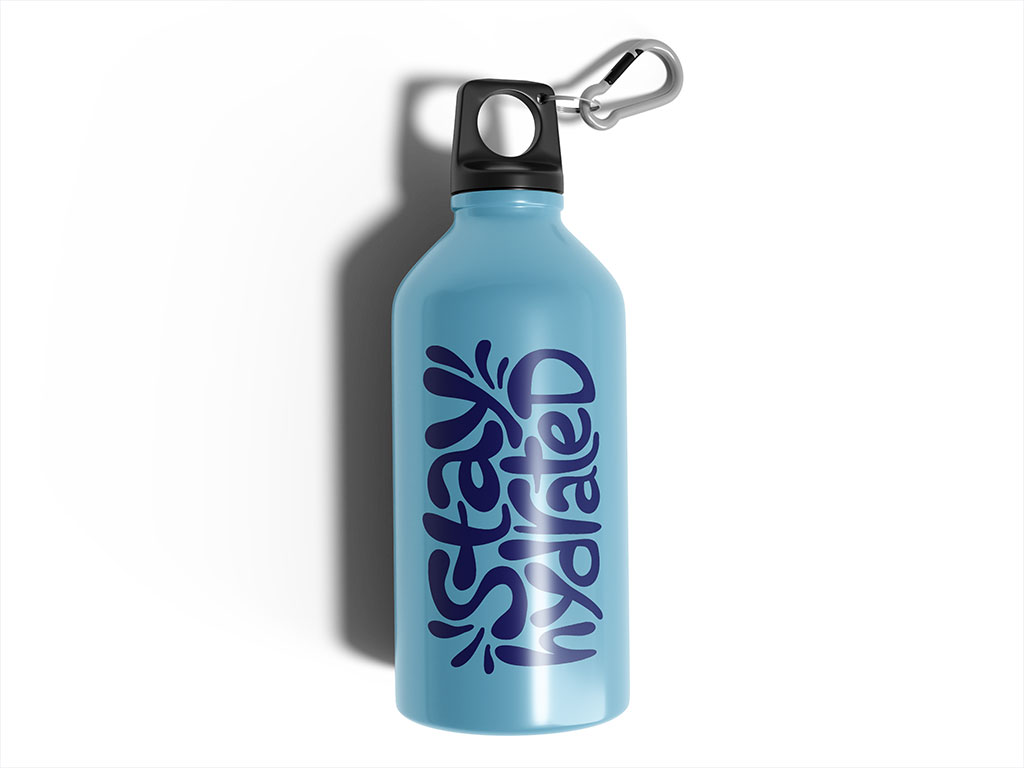Avery HP750 Sapphire Blue Water Bottle DIY Stickers