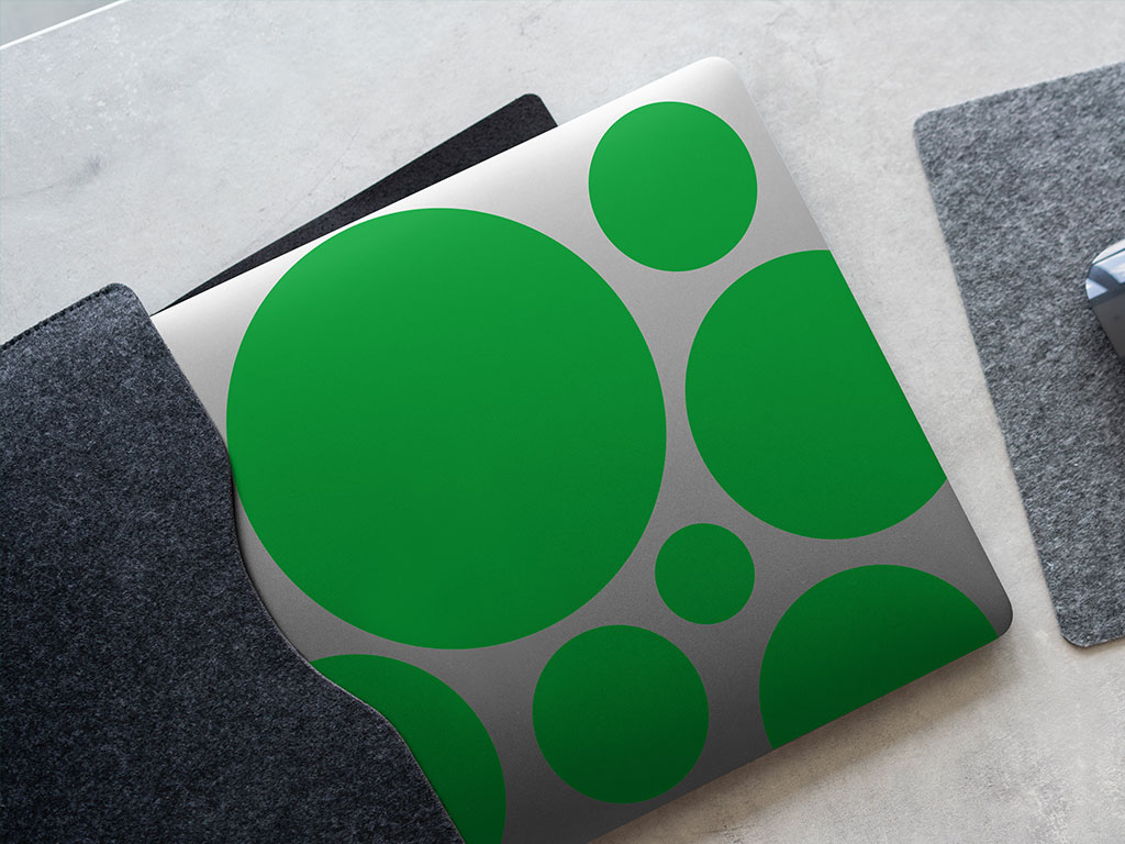 Avery HP750 Green Pantone 354 C DIY Laptop Stickers