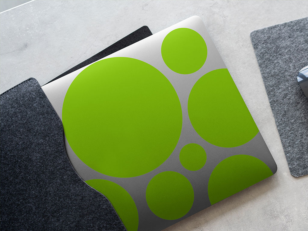 Avery HP750 Green Pantone 375 C DIY Laptop Stickers