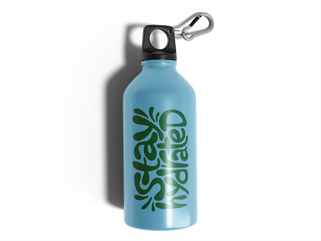 Avery HP750 Bright Green Water Bottle DIY Stickers