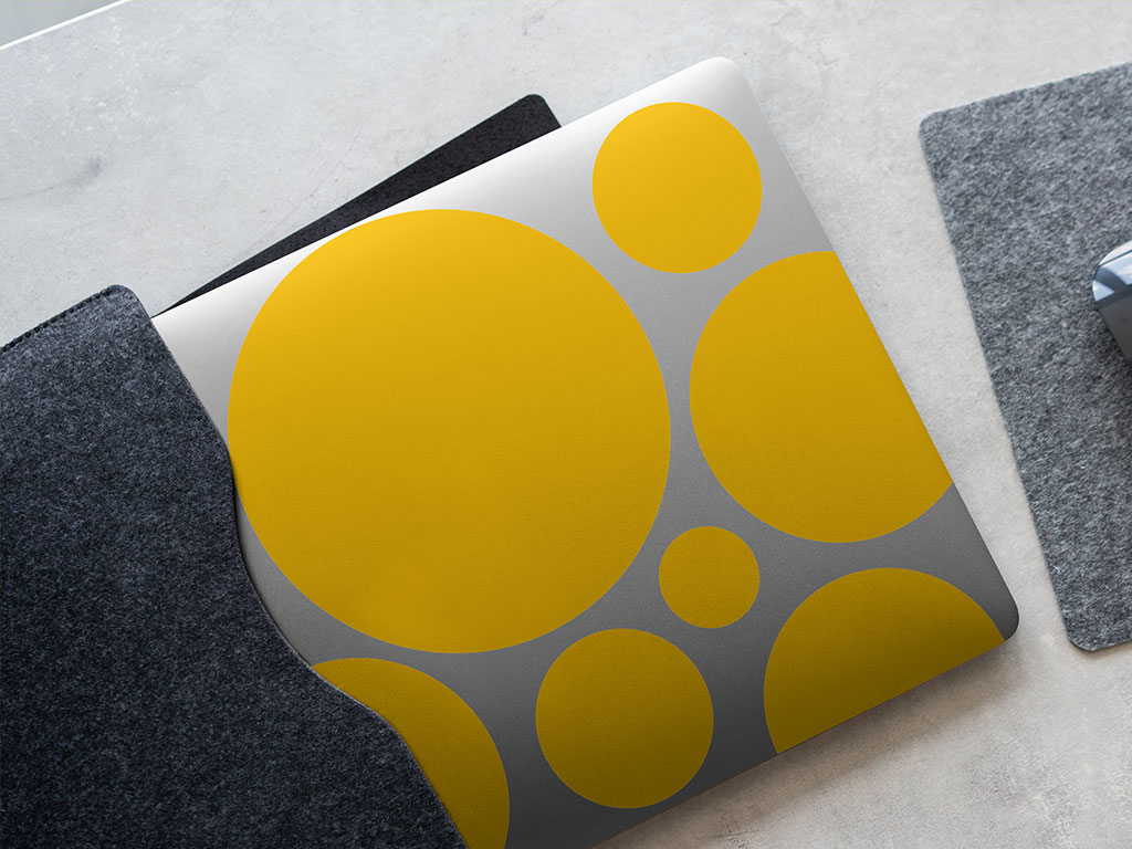 Avery SC950 Medium Yellow Opaque DIY Laptop Stickers