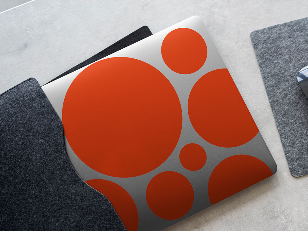 Avery SC950 Tangerine Opaque DIY Laptop Stickers