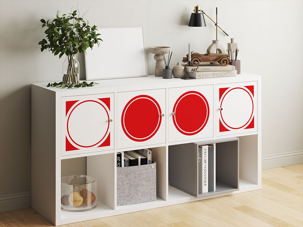 Avery SC950 Luminous Red Opaque DIY Furniture Stickers