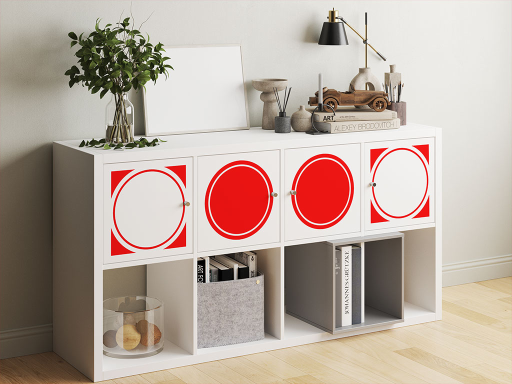 Avery SF100 Red Fluorescent DIY Furniture Stickers