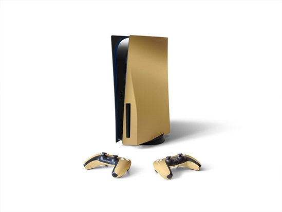 ORACAL 352 Gold Print Polyester Sony PS5 DIY Skin