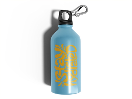 ORACAL 651 Yellow Water Bottle DIY Stickers