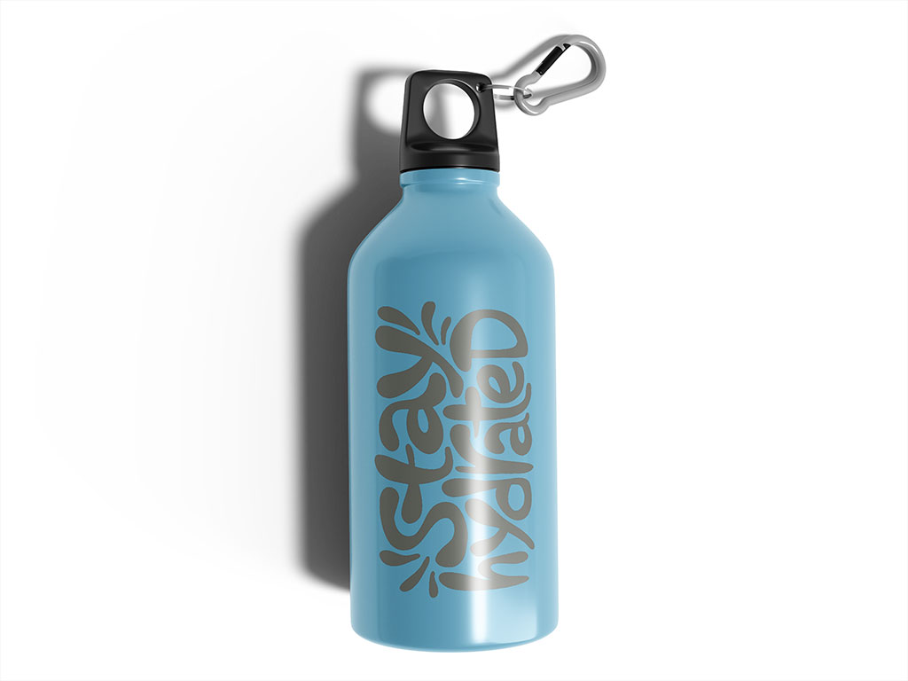 ORACAL 651 Middle Grey Water Bottle DIY Stickers