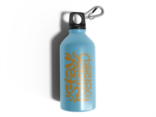 ORACAL 651 Gold Water Bottle DIY Stickers