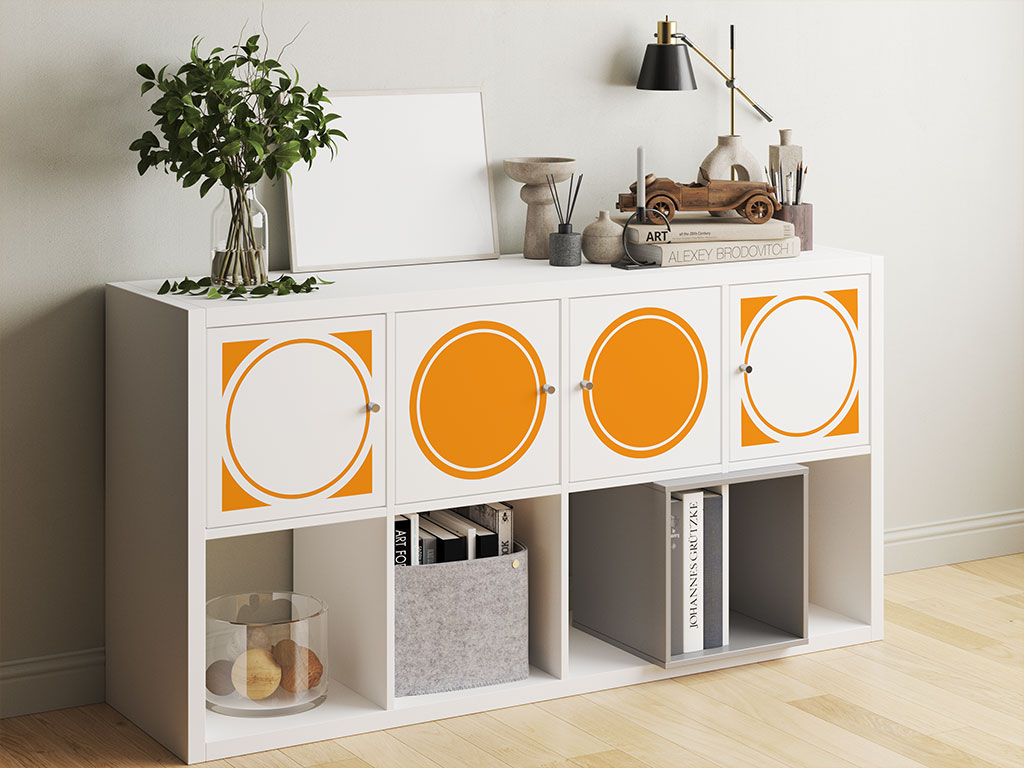 ORACAL 6510 Orange Fluorescent DIY Furniture Stickers