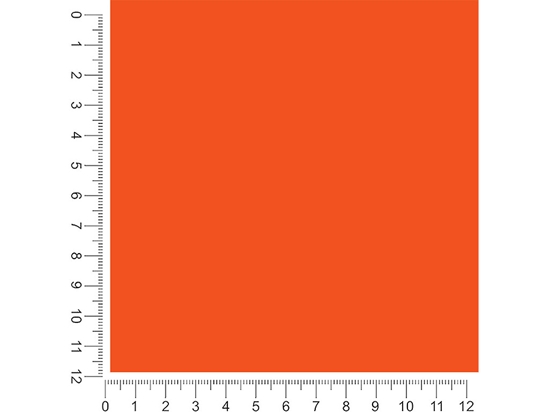 Oracal 951 Pure Orange 1ft x 1ft Craft Sheets