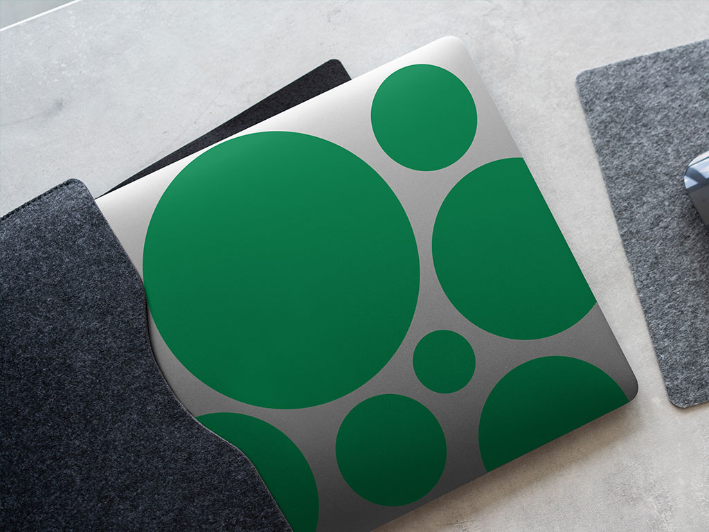 Oracal 951 Traffic Green DIY Laptop Stickers