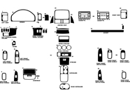 Honda CR-V 2002-2004 Dash Kit Diagram