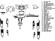 Honda CR-V 2012-2014 Dash Kit Diagram