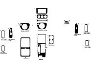 Honda Element 2007-2011 Dash Kit Diagram
