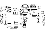 Honda Odyssey 2005-2010 Dash Kit Diagram