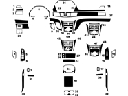 Honda Odyssey 2011-2013 Dash Kit Diagram