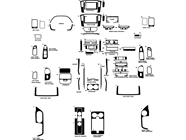 Honda Pilot 2006-2008 Dash Kit Diagram